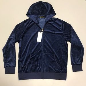 Women’s Tracksuit - Navy Velour